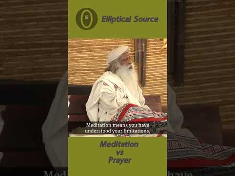 Why Meditation Is More Important Than Prayer || Sadhguru