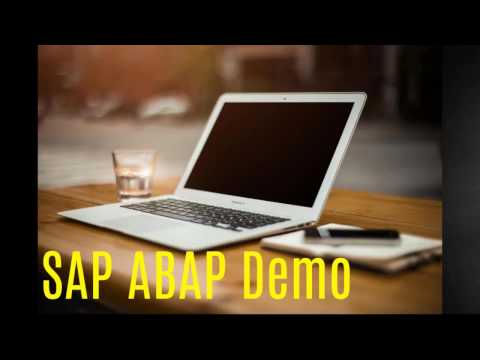 SAP ABAP Demo for Beginners