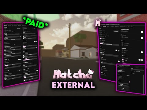 Matcha | Roblox External Showcase *PAID*