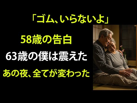 【シニア恋愛】58歳の彼女が囁いた…「もう怖くないよ」