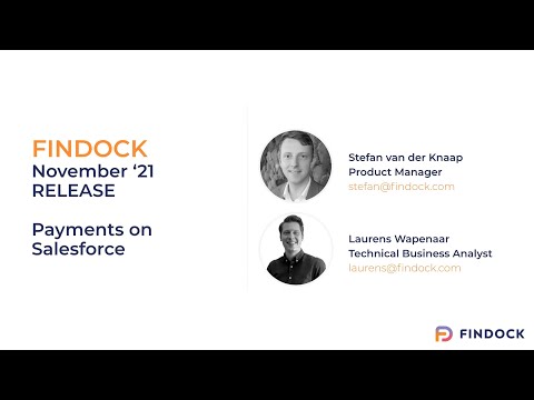FinDock November 2021 release webinar
