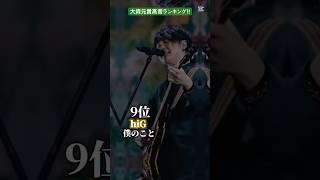 大森元貴高音ランキング‼︎ #ミセス #大森元貴 #若井滉斗 #藤澤涼架 #ランキング