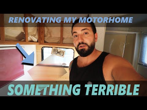 RENOVATING MY RV CAMPER HOME FOUND SOMETHING TERRIBLE INSIDE