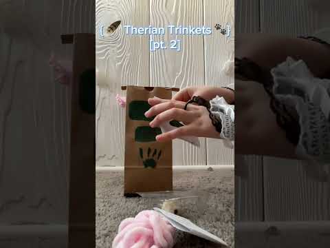 Therian trinkets! [part 2] {🪶 #therian #therianthropy #blindbag #antizoo 🐾}
