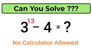 A Nice Exponential Maths Problem | Maths Olympiad | No Calculator Allowed 