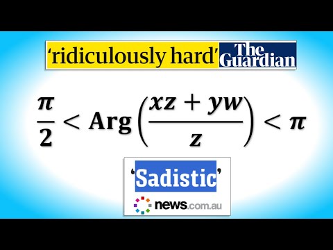 "Toughest Ever" 🙀 Australian Exam Question