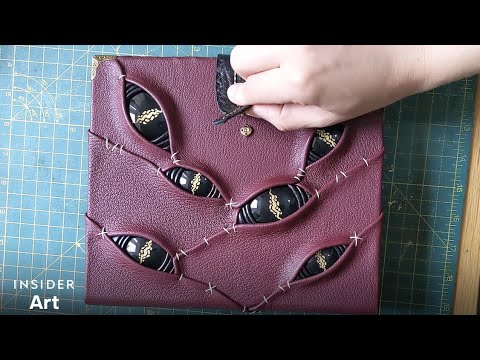 Spooky Mimic-Themed Book Binding | Insider Art