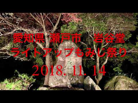 岩屋堂 紅葉 2018 瀬戸市