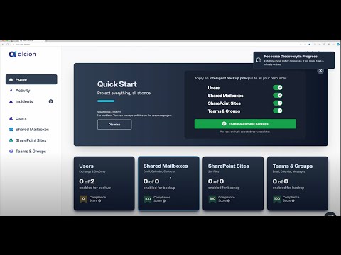 Alcion Demo: AI-Driven Data Protection for Microsoft 365