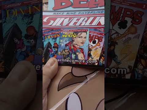 Clumsy Brit unboxing Beah from Roland at silverline comics