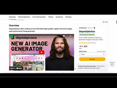 Depositphotos Appsumo Lifetime Deal [ $39 ] Review 2024