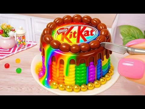Gradient Rainbow Chocolate Fondant Dessert 🍉 1000+ Miniature Cake Compilation 🍍 Cake In Wonderland