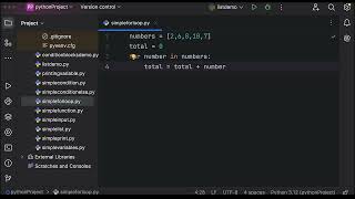 Creating Simple for Loop