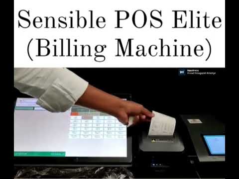 Touch Billing Machine for Retail Business. Call 9561676253. Visit www.sensibleconnect.com