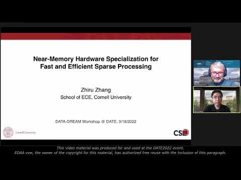 4. Zhiru Zhang: Near-Memory Hardware Acceleration of Sparse Workloads