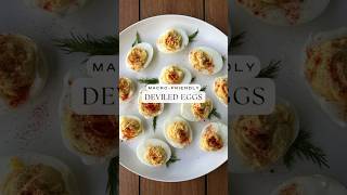 Macro-Friendly Deviled Eggs 🥚