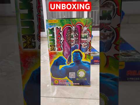 HULK WARRIOR SONY VINAYAGA SKYSHOT🔥Unboxing Crackers Diwali Stash 2025 #patakhe #crackers nagpal