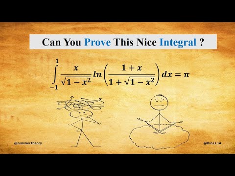 Can You Prove This Nice Integral? - Let' make integral fun #maths #mathhelp #mathematics #education 