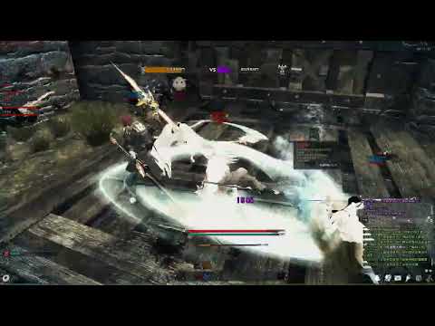 Vindictus PVP Siege  新瑪奇英雄傳 槍塔  (起手失誤，門神型態，中後期才能進攻)