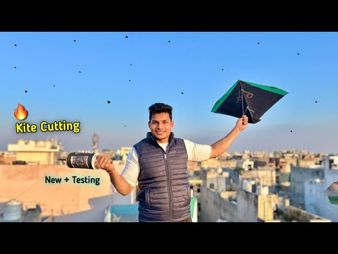 *New* Manjha Testing | Kite Cutting | Kite Fighting | Kites Vlog