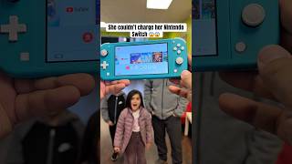 You won’t Believe What Came Out of Her Nintendo Switch 😱 #shorts #moneytalkswireless #nintendo