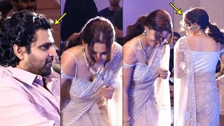 అమ్మ దొంగ😍: Sree Vishnu CRAZY Looks Towards Reba Monica John @ Samajavaragamana Success Meet | FL