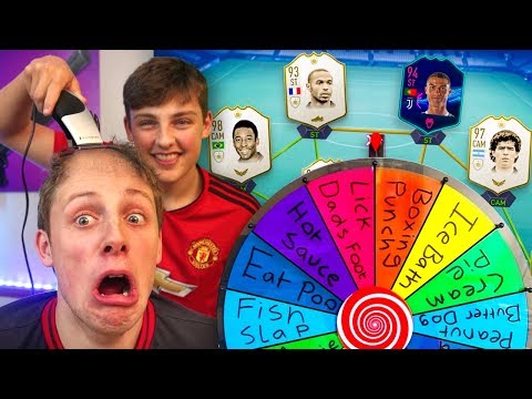 MYSTERY WHEEL FORFEIT CHALLENGE vs MY BRO