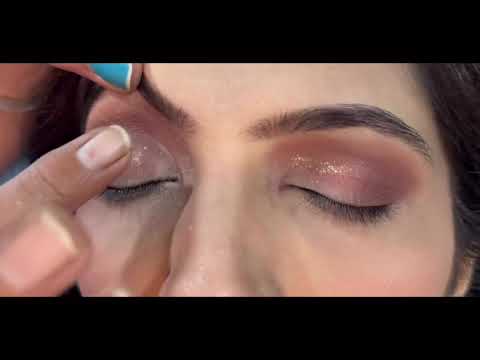 Soft easy nude eye makeup tutorial
