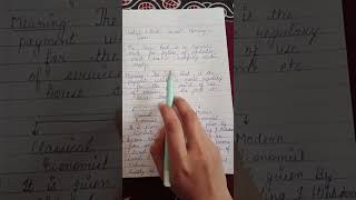 Rent economics topic #subscribe #youtubeshorts #basiclaw