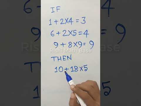 Tricky Math, Find the solution #shorts #youtubeshorts 300825
