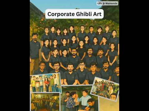 Corporate Ghibli Art - Check This Trending Video Now