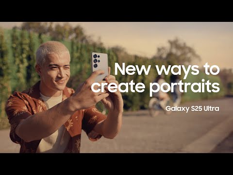 ポートレート写真を撮影する新しい方法 | Samsung Galaxy S25 Ultra