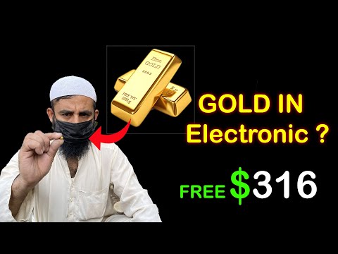 We Recovered Free $316 Gold From E Waste | How You Can Get This ?