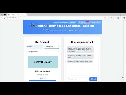 RetailX Shopping Assistant