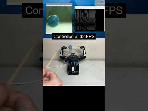32 FPS controlled by image processing #handmade #robotic #engineering