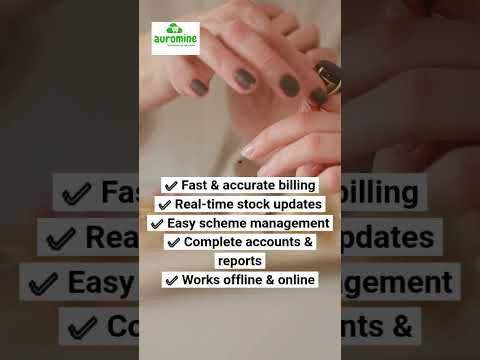Upgrade your jewellery business with Auromine Jewellery ERP Software