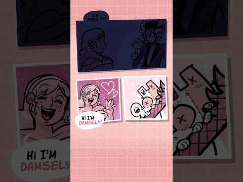 Hello Damsely #webcomic #digitalcomics #animation