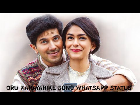 oru karayarike song whatsapp status||oru karayarike song sitaramam whatsapp status||#APJSCREATIONZ