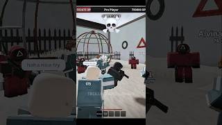 GiHun Got the Gun, Even Frontman is Scared ☠️🔥 Squid Game / Shrimp #shorts #roblox #squidgame
