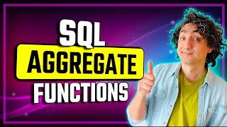 SQL Aggregate Functions | COUNT, SUM, AVG, MAX, MIN  | #SQL Course 21
