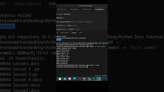 how to upload python project on github from vscode #github #python #vscode