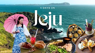 5 Days in Jeju 🇰🇷 | 🌊 Scenic Coastal Drives 🚗 Udo Island & Jeju’s Best Cafés | Travel Vlog