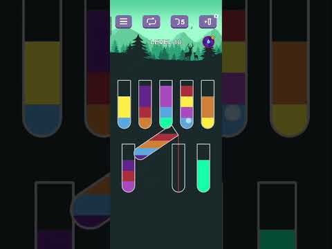 Can You Solve Level 10?Water Sort Puzzle Just INSANE#WaterSortPuzzle#GameWithBabudii#PuzzleChallenge