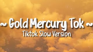 Gold Mercury Tok {Rap Remix} (Lyrics) | Tiktok slowed version