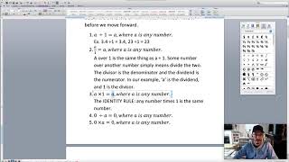 Basic Laws of Math in Division, Multiplication, Decimals, and Fractions