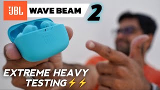 JBL Wave Beam 2 Review ⚡ Premium ANC Earbuds | Complete Testing & Features ⚡⚡