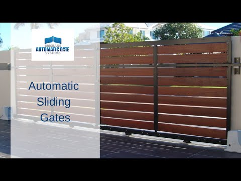 Automatic Sliding Gates Design Brisbane, Logan, Ipswich, Brisbane Bayside