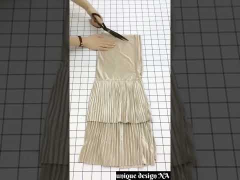 DIY Skirt Reuse Idea 😍 #shorts #shortsvideo #short #viralshorts #shortsfeed #DIY #ytshorts