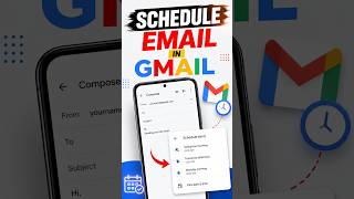 How to Schedule Email in Gmail | Gmail Tips & Tricks 2025 | Auto Send Email #shorts #gmail