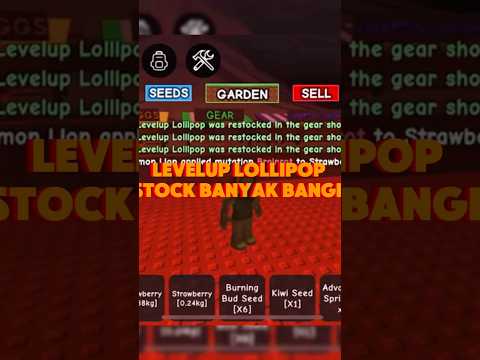 komen yang dapet 15 levelup lollipop #growagarden #roblox #robloxedit #robloxshorts #robloxmemes